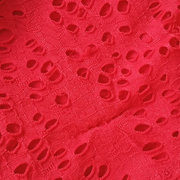 Red flutter dress size M - Picture 6 of 7